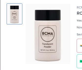 RCMA Translucent Powder 85.04g